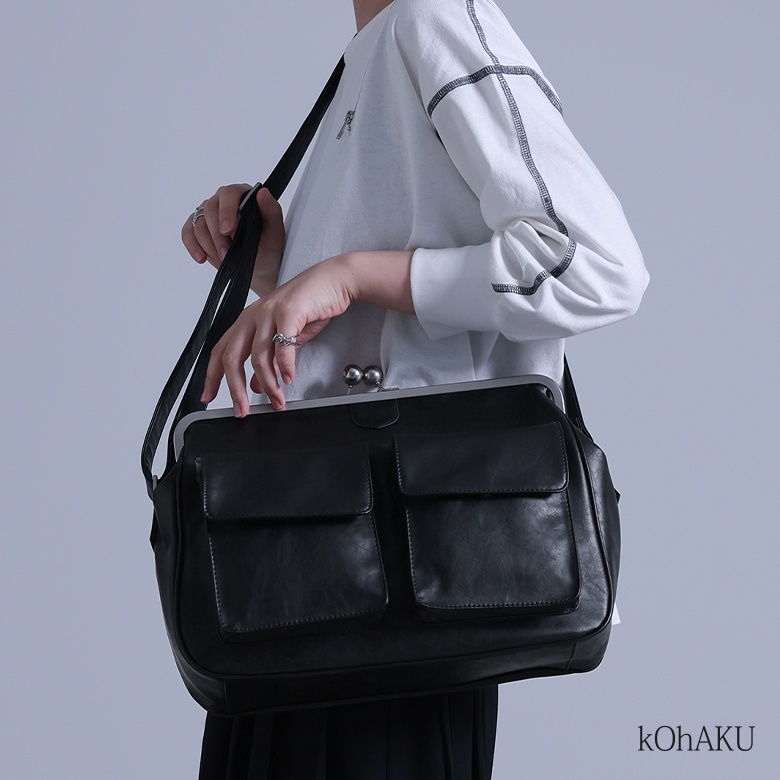 kOhAKUがま口ショルダーバッグ[品番：MITW0014199]｜osharewalker（オシャレウォーカー  ）のレディースファッション通販｜SHOPLIST（ショップリスト）