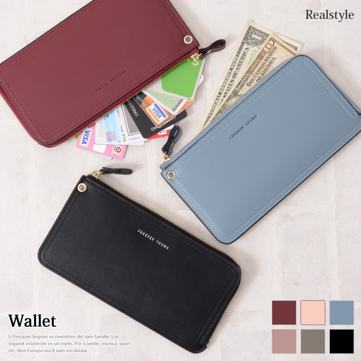 L字ファスナー 財布 薄型 品番 Jokw Real Style リアルスタイル のレディース ファッション通販 Shoplist ショップリスト