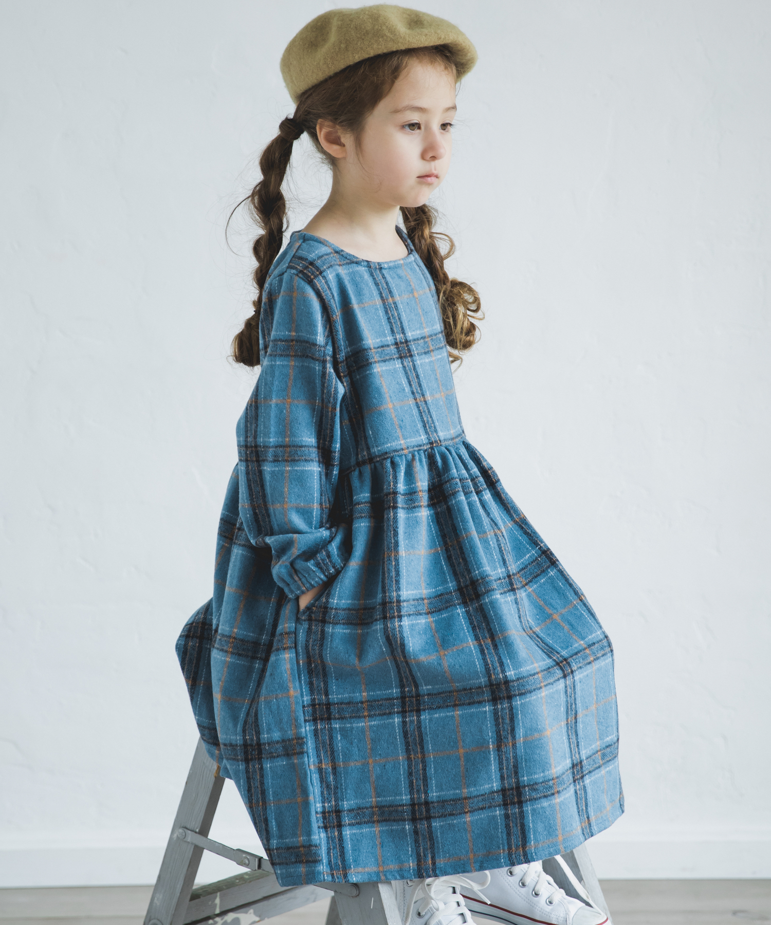 起毛 チェック柄 総柄[品番：PMNK0000405]｜pairmanon （ペアマノン）のキッズファッション通販｜SHOPLIST（ショップリスト）