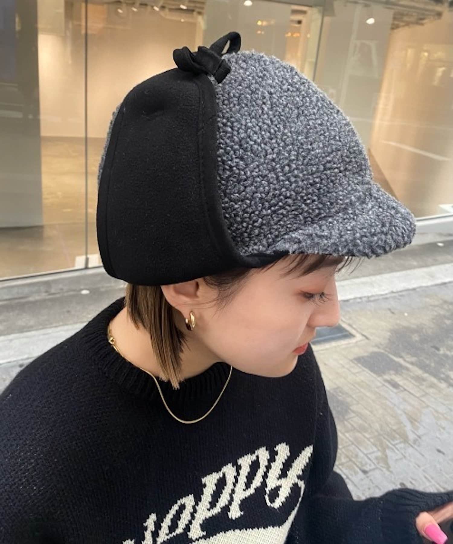 WHO'S WHO gallery】ボアフライトキャップ[品番：PALW0002602]｜PAL GROUP  OUTLET（パルグループアウトレット）のレディースファッション通販｜SHOPLIST（ショップリスト）