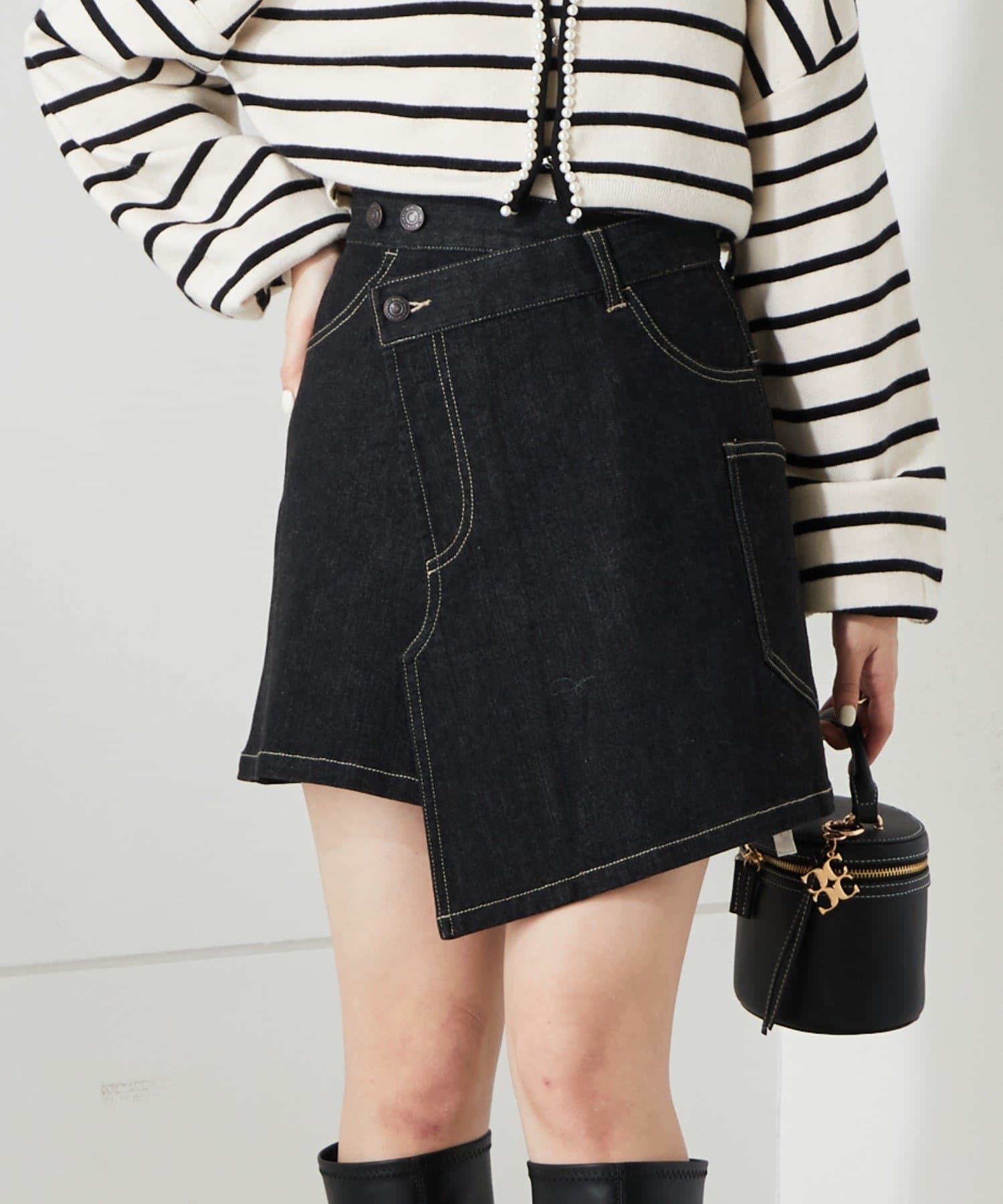 口コミ・レビュー|【Chico】ラップデニム台形ミニスカート|PAL GROUP