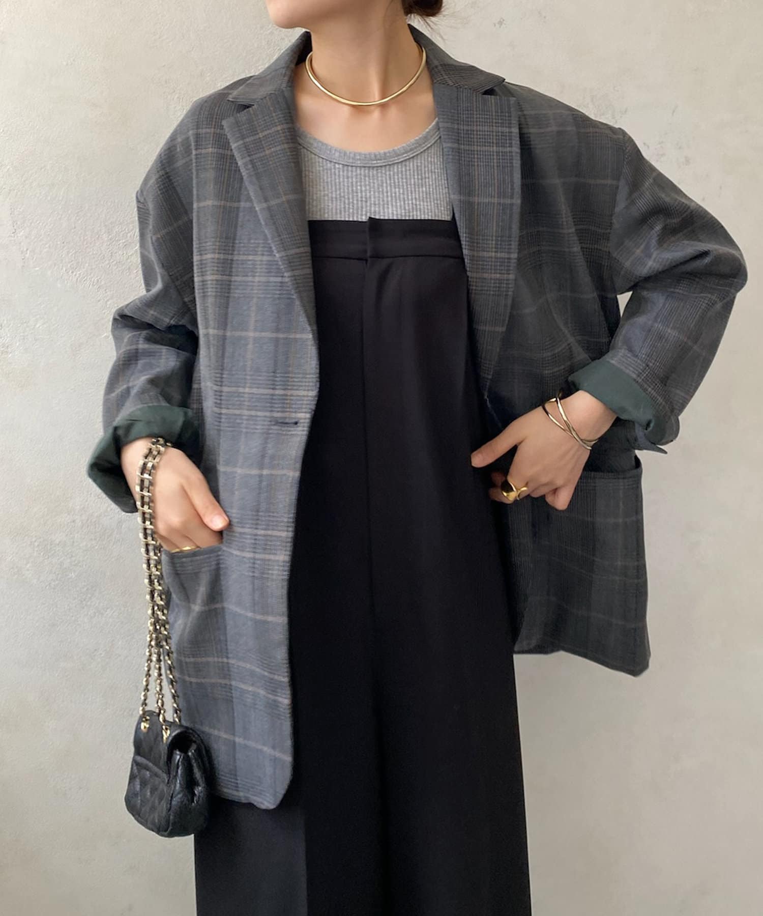DouDou】チェックジャケット[品番：PALW0002695]｜PAL GROUP OUTLET