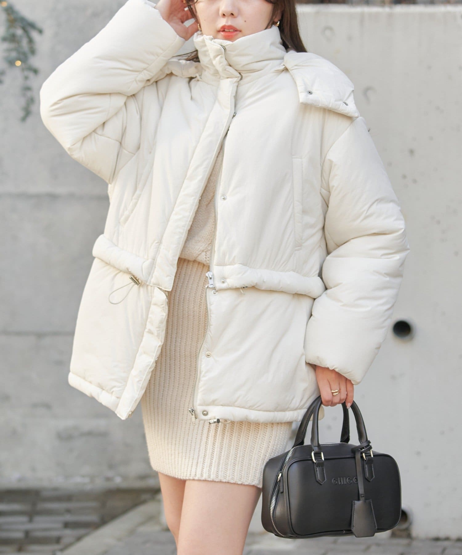 Chico】2way中綿JK[品番：PALW0002878]｜PAL GROUP  OUTLET（パルグループアウトレット）のレディースファッション通販｜SHOPLIST（ショップリスト）