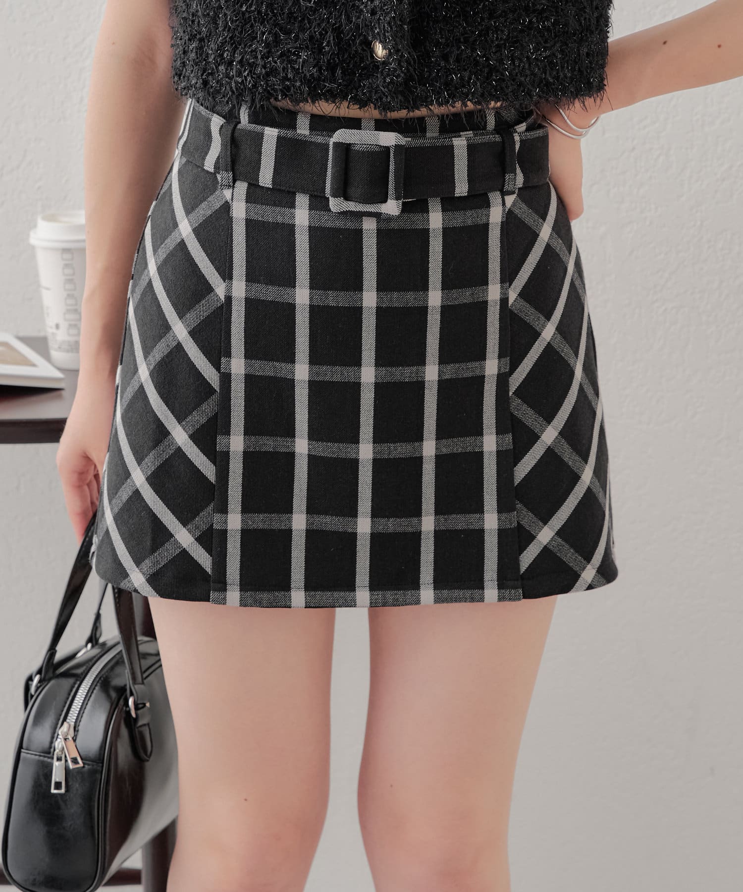 おまけ付＋完売/Etoile Block Check Skort Sサイズ - パンツ