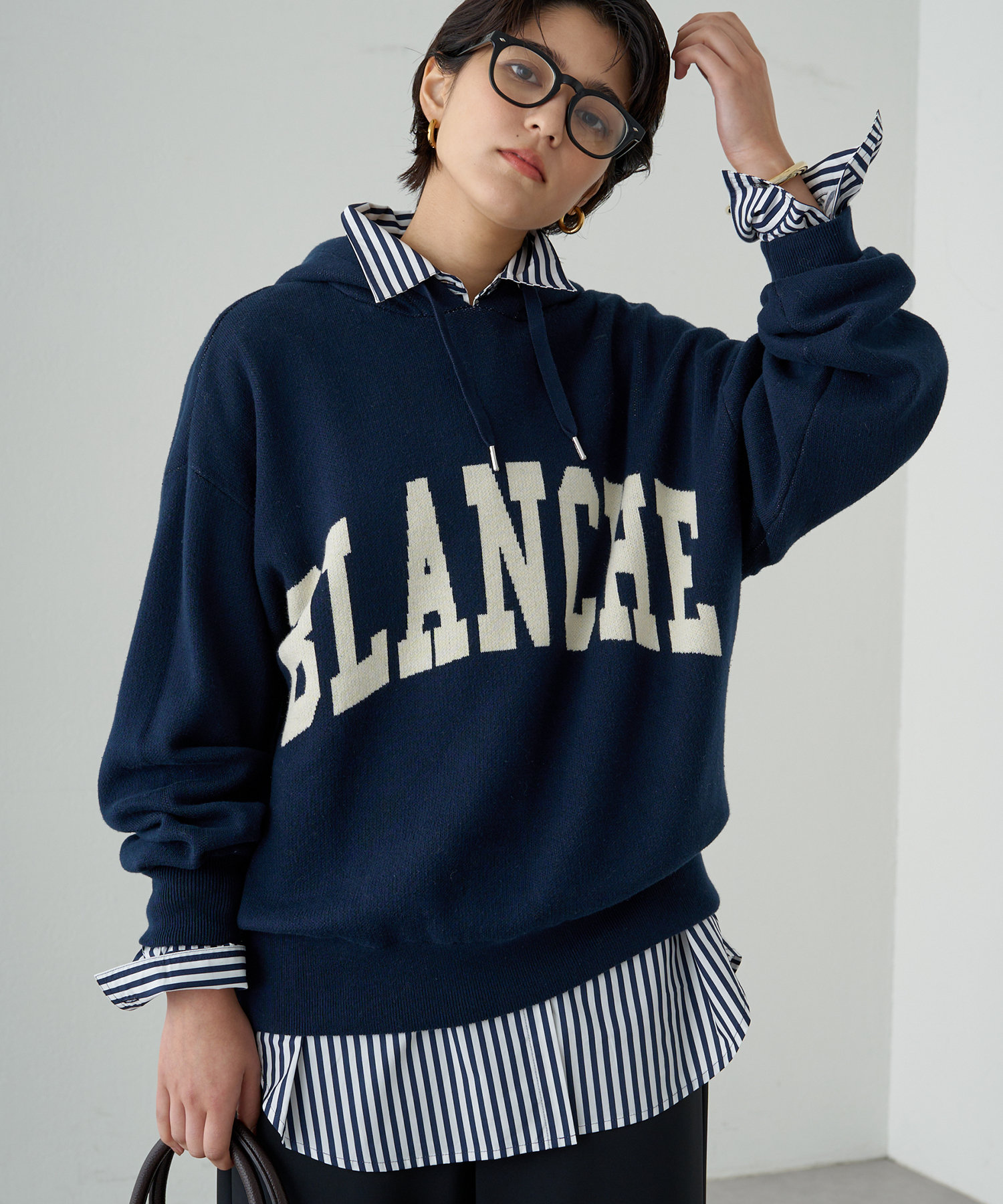 Loungedress】ロゴフードKN[品番：PALW0004190]｜PAL GROUP  OUTLET（パルグループアウトレット）のレディースファッション通販｜SHOPLIST（ショップリスト）