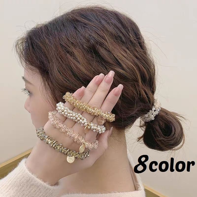 463*☆ビオラのヘアゴム(こぶた) おこがましい