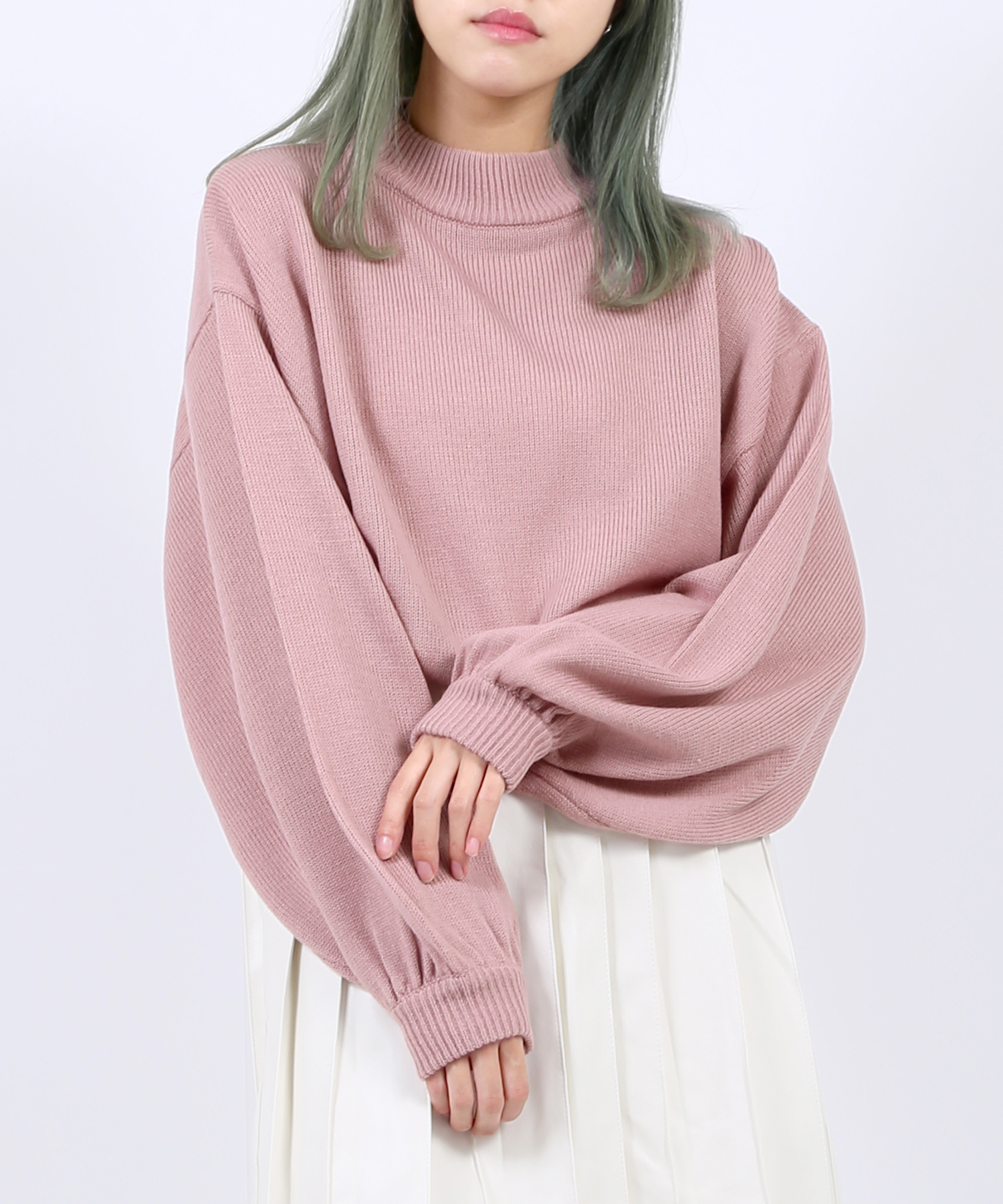 あさぎーにょ】【POPPY】バルーンスリーブギャザーコート（ブルーデニム） 事切れ
