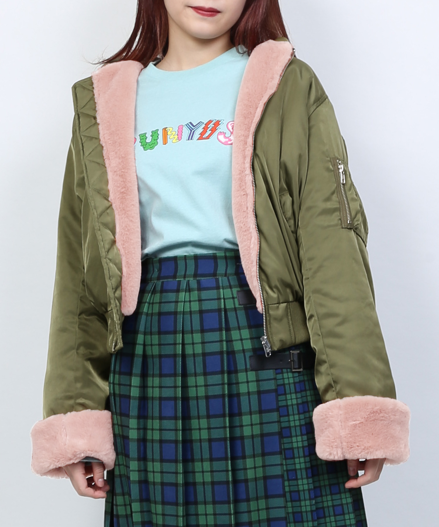 リバーシブルMA-1[品番：PNYW0004007]｜PUNYUS （プニュズ）のレディースファッション通販｜SHOPLIST（ショップリスト）