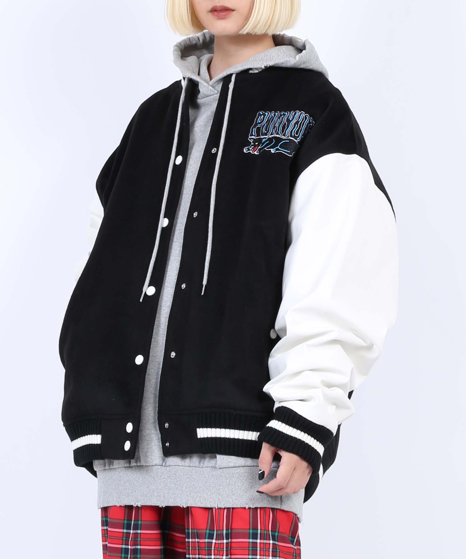 ブラックパンサースタジャン[品番：PNYW0004070]｜PUNYUS （プニュズ）のレディースファッション通販｜SHOPLIST（ショップリスト）