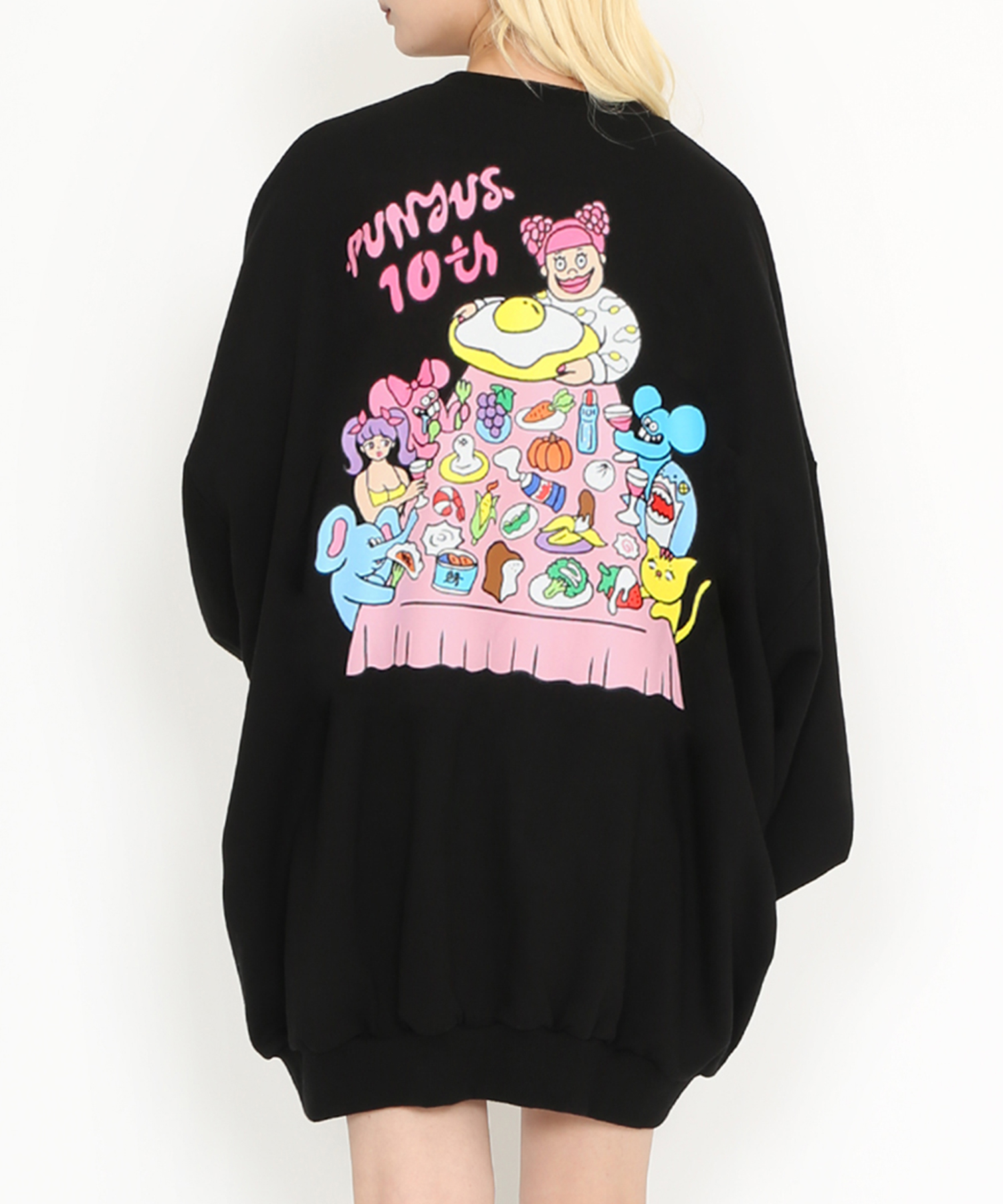 PUNYUS familyビッグスウェット[品番：PNYW0004681]｜PUNYUS （プニュズ ）のレディースファッション通販｜SHOPLIST（ショップリスト）