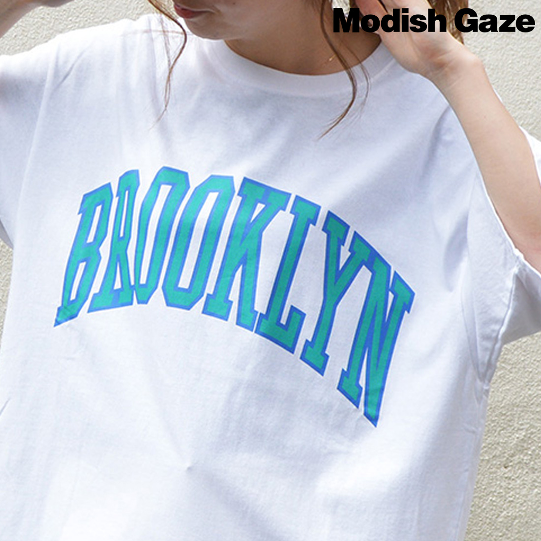 プリントTシャツ ロゴ ロゴTシャツ[品番：RADM0000671]｜MODISH  GAZE（モディッシュガゼ）のメンズファッション通販｜SHOPLIST（ショップリスト）