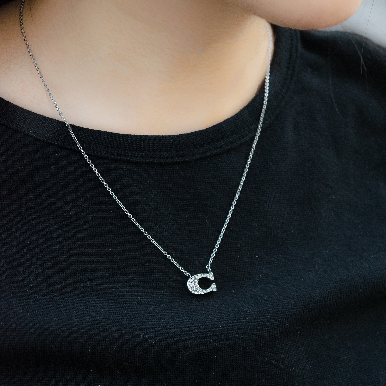 Coach コーチ PAVE SIGNATURE  NECKLACE[品番：SESB0012287]｜Riverall（リヴェラール）のレディースファッション通販｜SHOPLIST（ショップリスト）