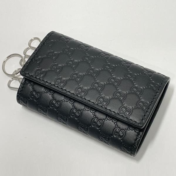 4900□GUCCI グッチ コインケース GGキャンバス レッド bc07x1