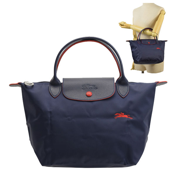 LONG CHAMP ひっかき ロンシャンプアージュ オールレザートートバッグ