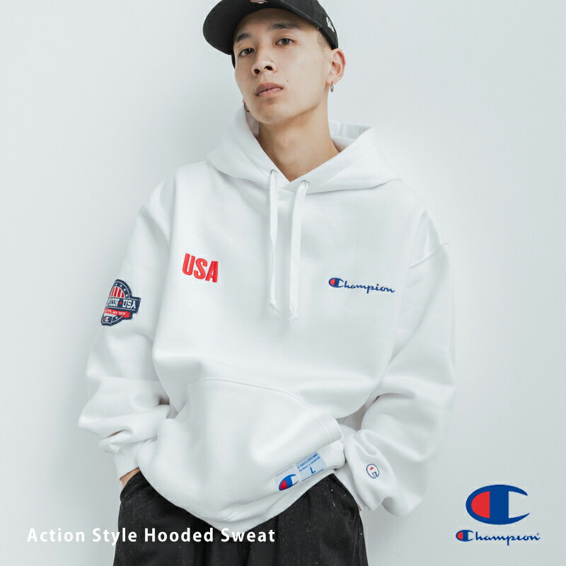 Champion アクションスタイル プルオーバーパーカー[品番