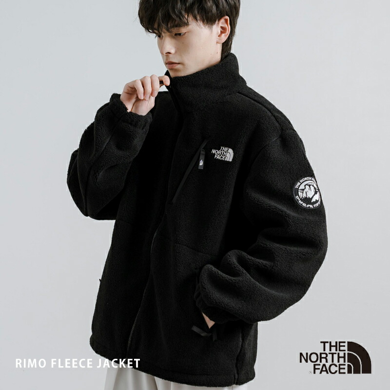 カラーホワイト韓国限定　ノースフェイス　ボアジャケット　フリースフーディー　RIMO　XL