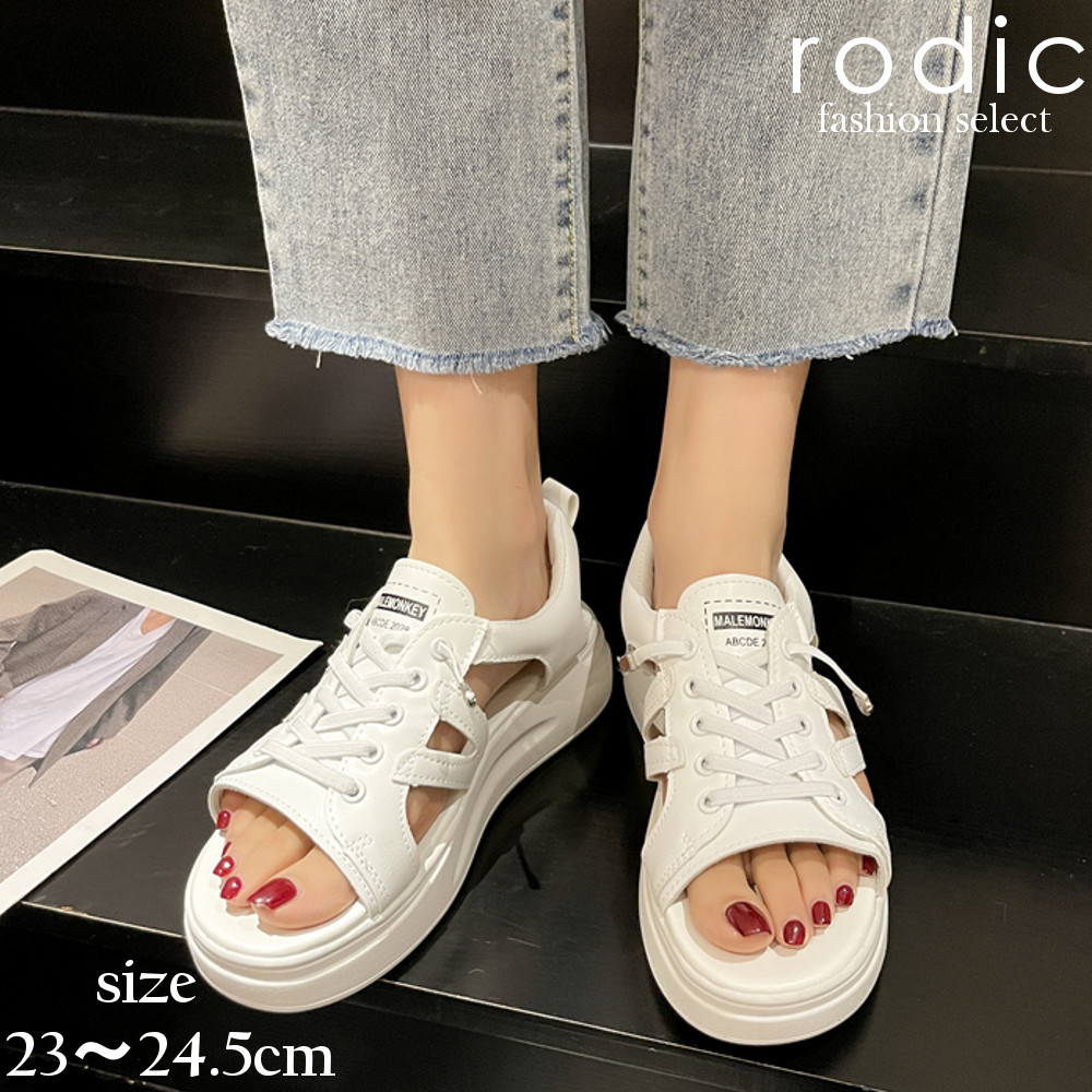 スニーカーサンダル レディース 夏服[品番：RDCM0003654]｜Rodic
