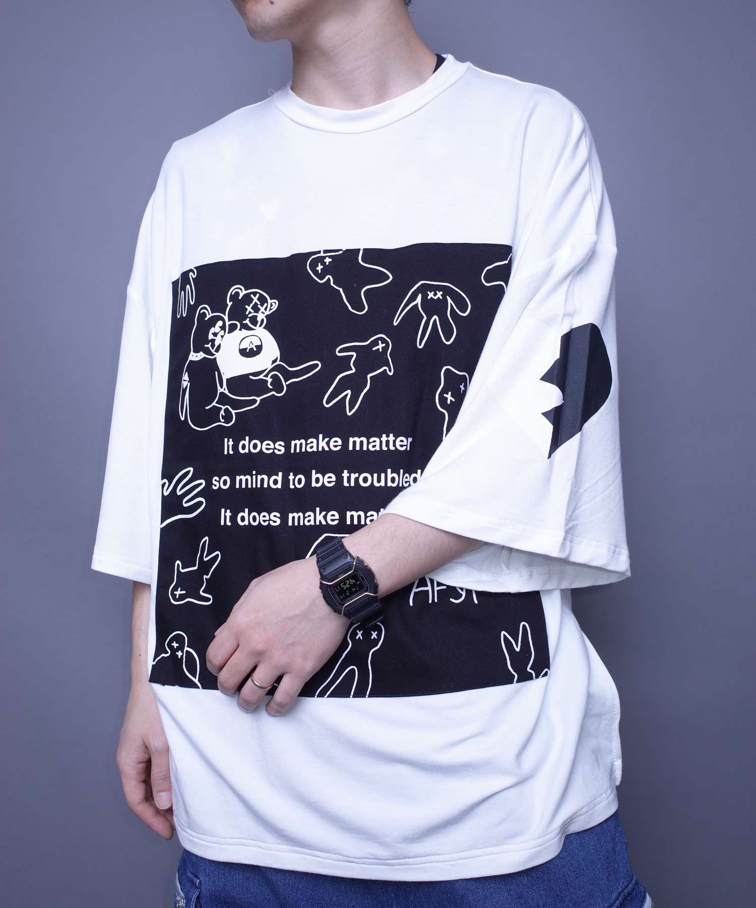 AFYF BASIC ART BIG T SHIRT/アートビッグTシャツ[品番