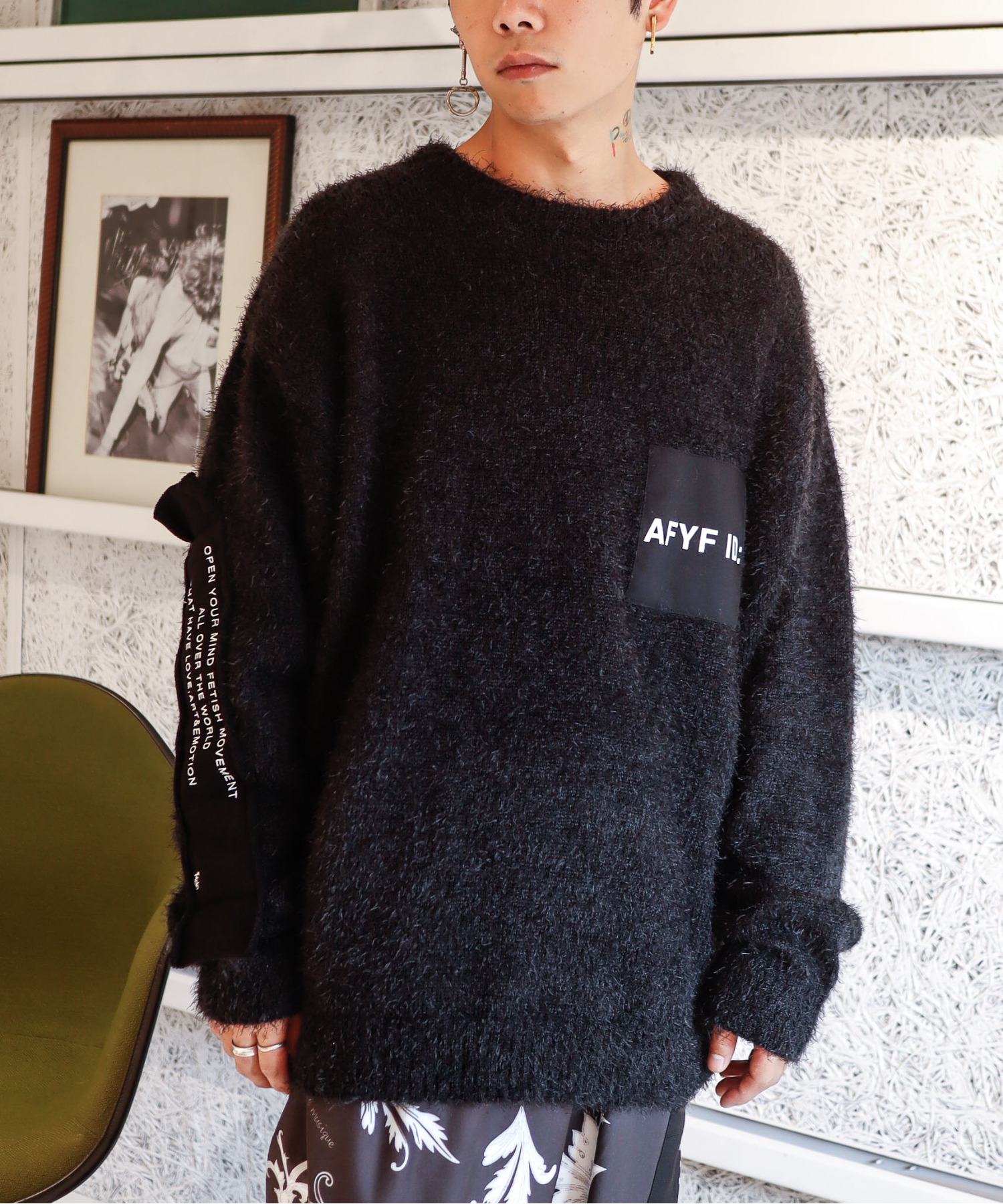 AFYFSHAGGY CREW NECK[品番：RVSM0002599]｜rovtski（ロフトスキー