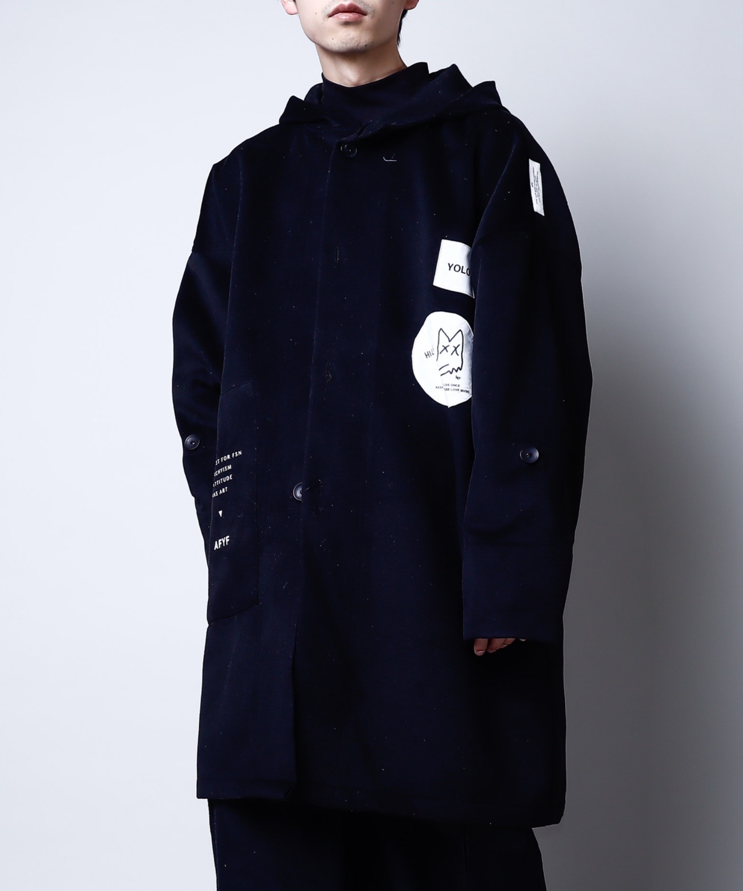 AFYFBASATTO COAT/ビッグシルエット バサットコート[品番：RVSM0002518