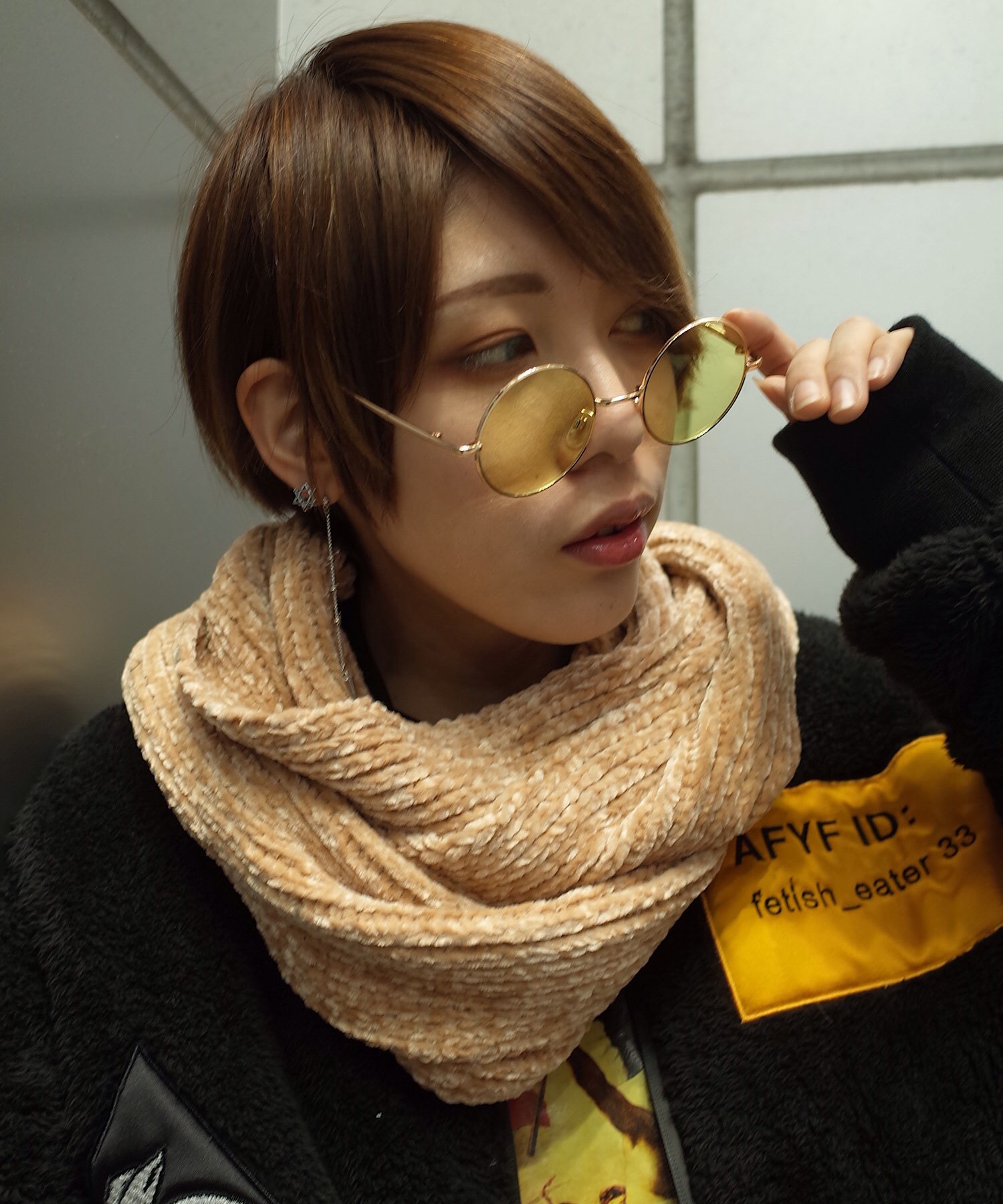 rovtskiMALLYARN SNOOD モールヤーンニットスヌード[品番：RVSM0000591]｜rovtski（ロフトスキー  ）のメンズファッション通販｜SHOPLIST（ショップリスト）