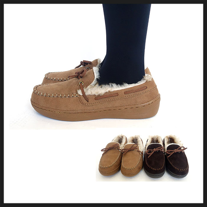 UGG風モカシン モカシン フェイクファーシューズ[品番