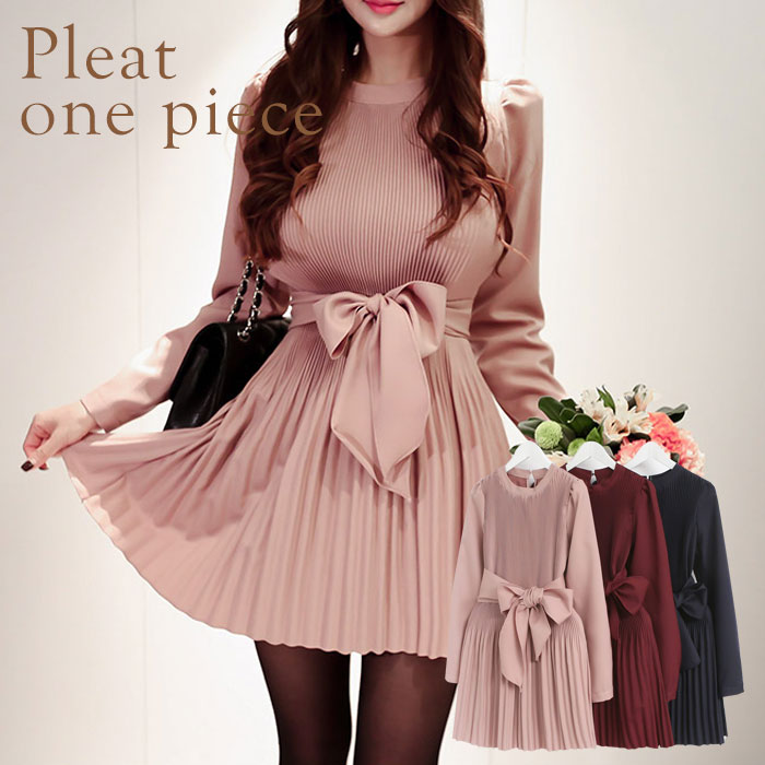 プリーツワンピース レディース ワンピース 品番 Kh Vivid Lady ビビッドレディー のレディースファッション通販 Shoplist ショップリスト