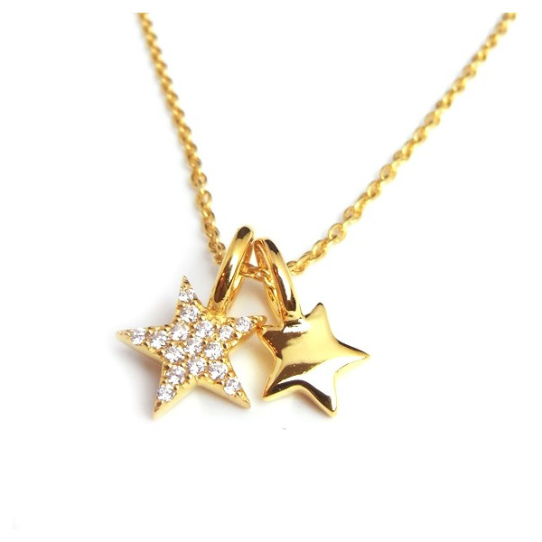 Black Dia ダブルスターネックレス 品番 Sbga Sbg エスビージー のメンズ ファッション通販 Shoplist ショップリスト