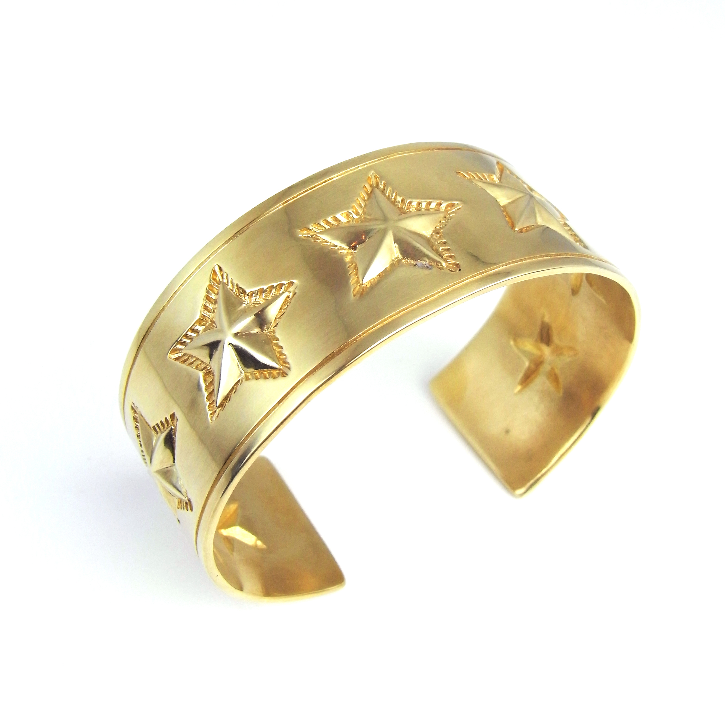 Sbg 金 スター バングル ブレスレット 星 ゴールド メンズ 品番 Sbga Sbg エスビージー のメンズ ファッション通販 Shoplist ショップリスト