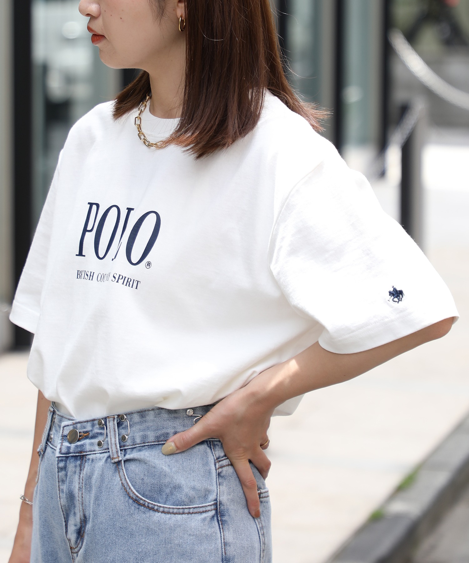 POLO BCS】US cotton oversize print Tee[品番：TTMW0000132]｜SETUP7