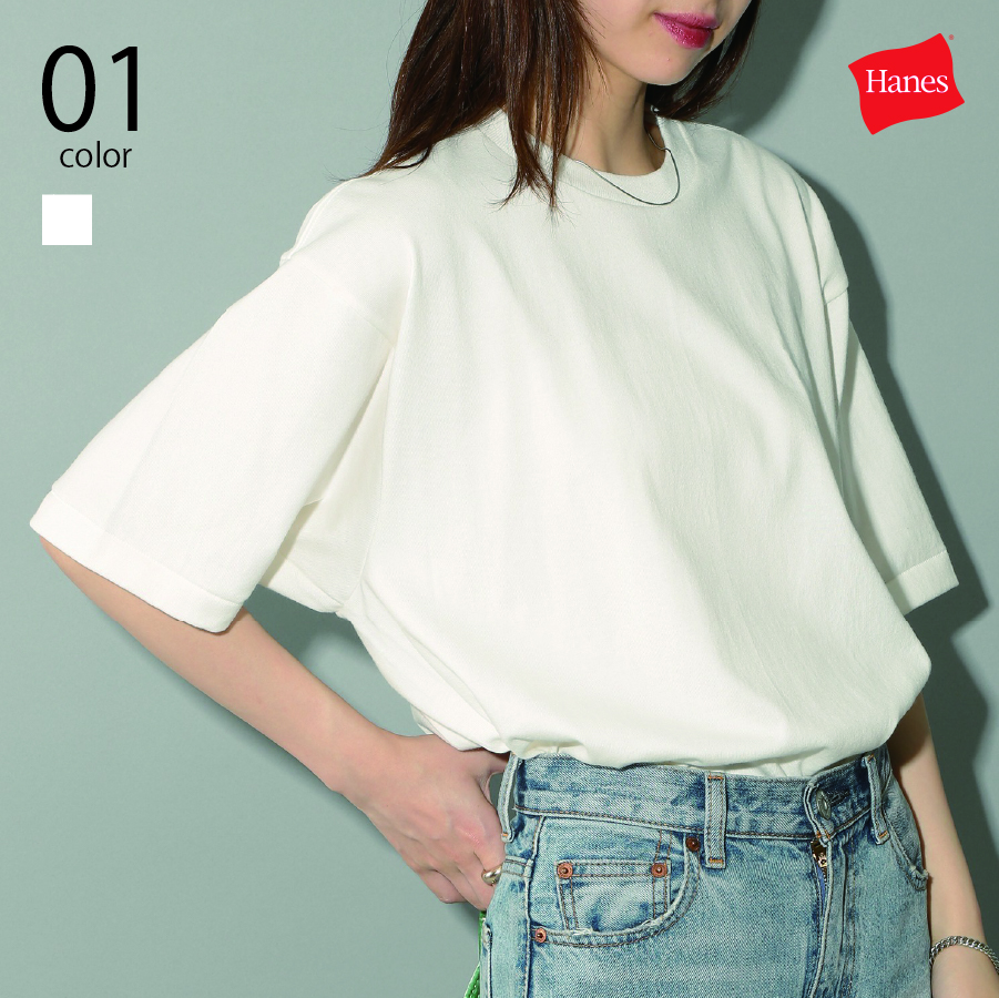 Hanes】SHIRO クルーネックTシャツ HM1-X201 [品番：TTMW0001649]｜SETUP7【WOMEN】（セットアップセブン）のレディースファッション通販｜SHOPLIST（ショップリスト）