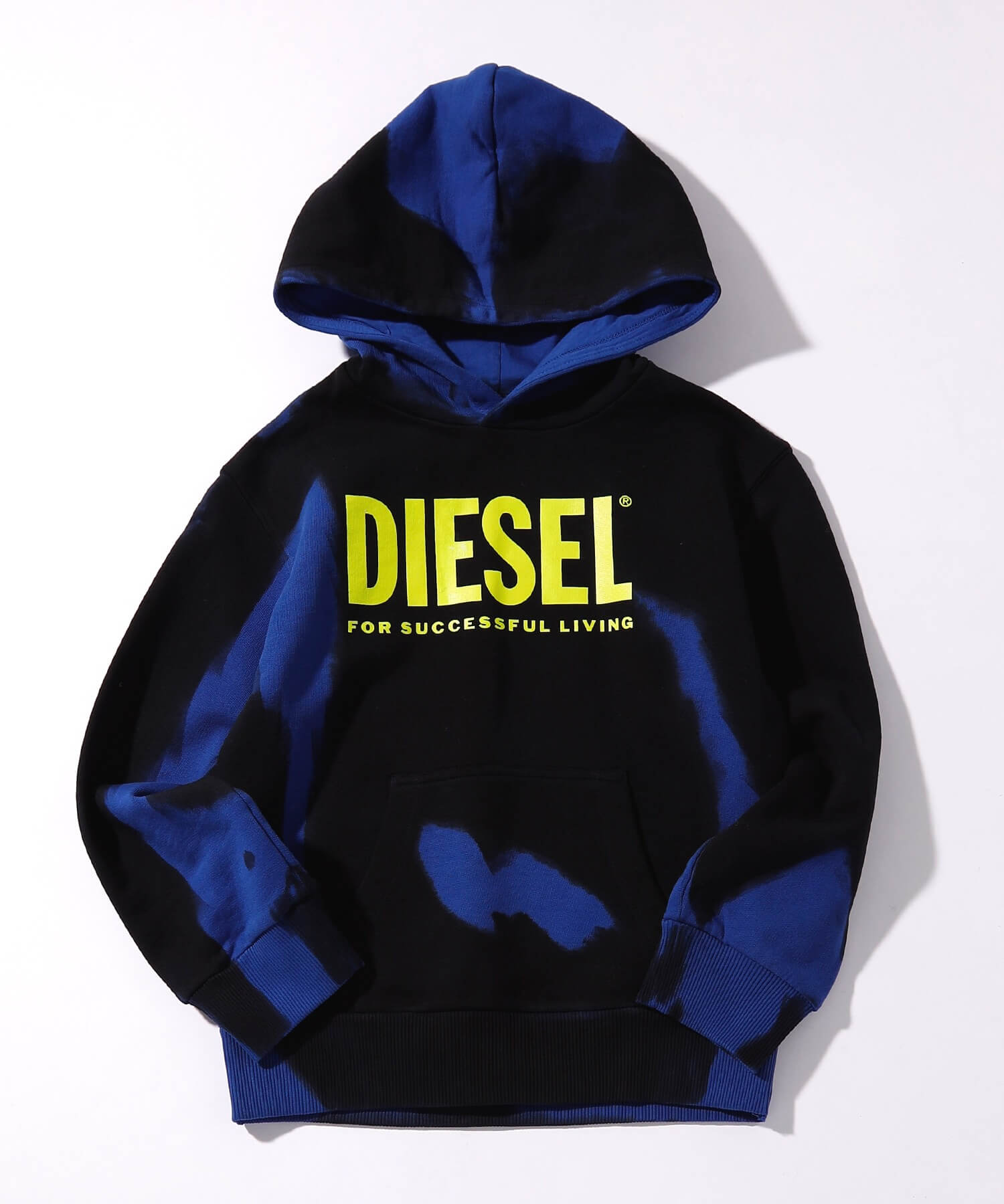 DIESEL ディーゼル ブランドロゴプルオーバーパーカーフーディー[品番