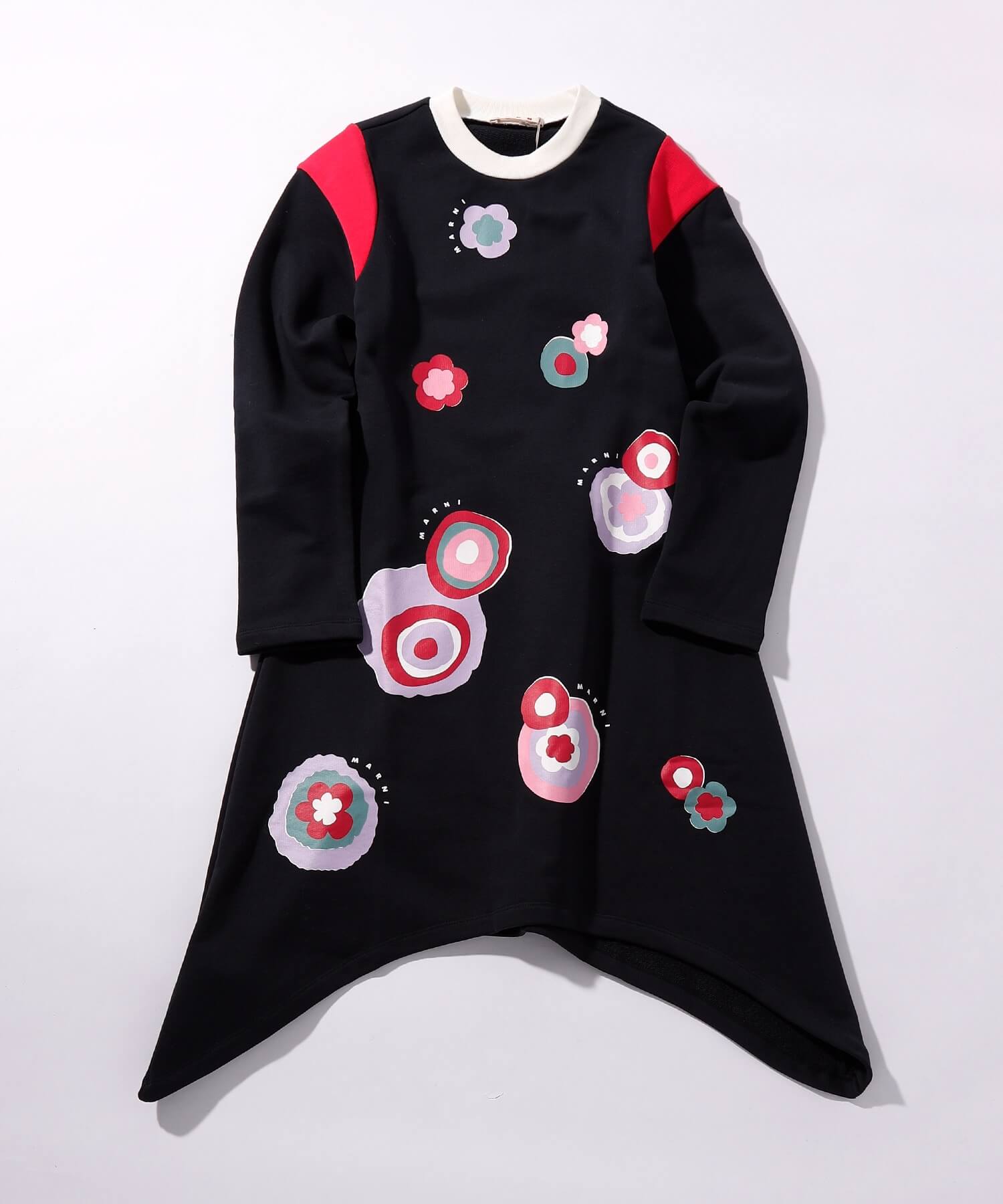 大人気】MARNI マルニ ロングワンピース リボン ブラック 希少
