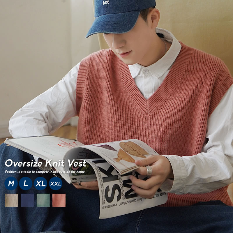 ニットベスト 韓国 ファッション 品番 Stmm Shoowtime ショウタイム のメンズファッション 通販 Shoplist ショップリスト