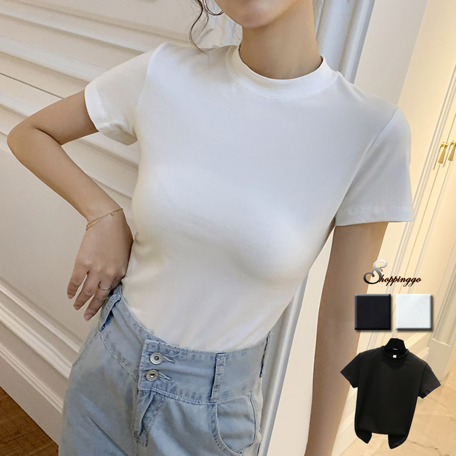 tシャツ レディース ハイネック 品番 jrkw0001685 shoppinggo ショッピングゴー のレディースファッション通販 shoplist ショップリスト