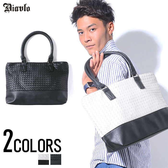 トートバッグ メンズ Diavloバイカラーメッシュトートbag 品番 Silm Silver Bullet シルバーバレット のメンズ ファッション通販 Shoplist ショップリスト