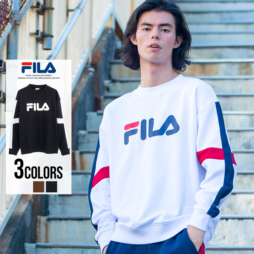 Fila sweatshirt silver clearance