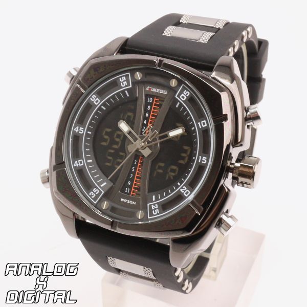 デュアルタイム アナデジ腕時計 HPFS9501[品番：SMPE0000915]｜腕時計