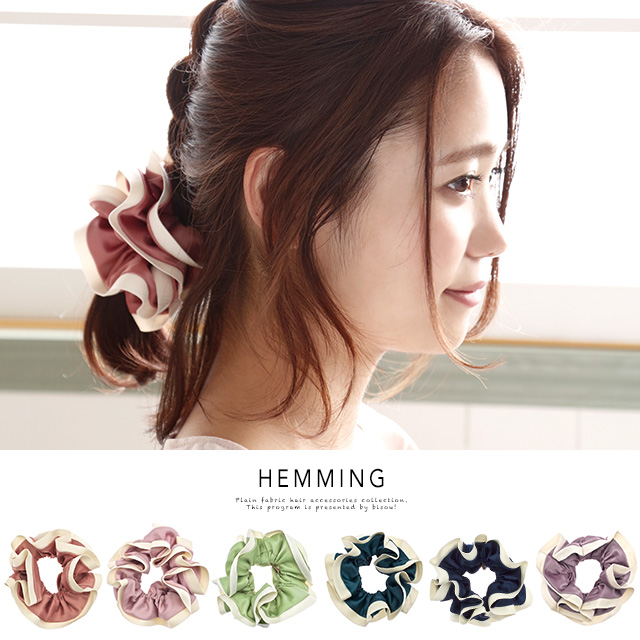 シュシュ バイカラー 無地 品番 Sbew Soubien ソウビエン のレディースファッション通販 Shoplist ショップリスト