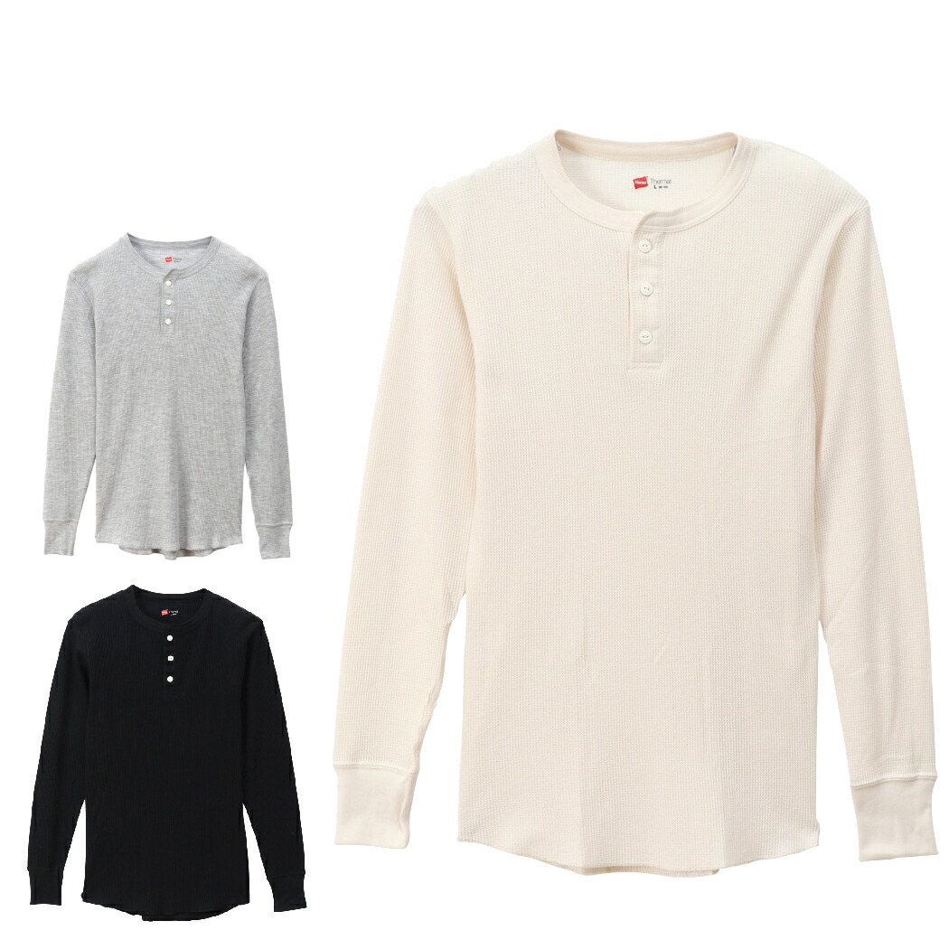 ヘインズ Hanes サーマル [品番：SMOW0015341]｜SPORTSMARIO-MEN（スポーツマリオメン）のレディースファッション通販｜SHOPLIST（ショップリスト）