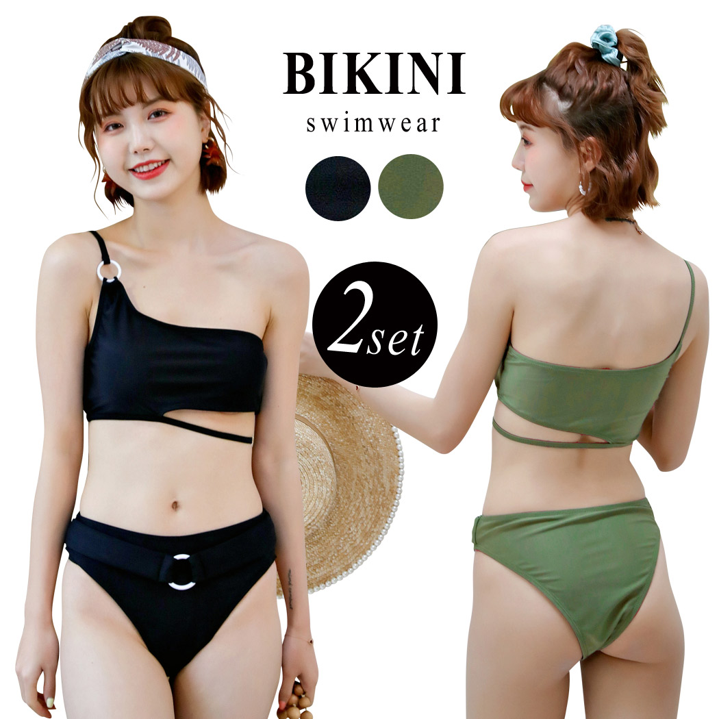 一部予約一部予約ジル スチュアート ベロアワンショルダービキニ CGY