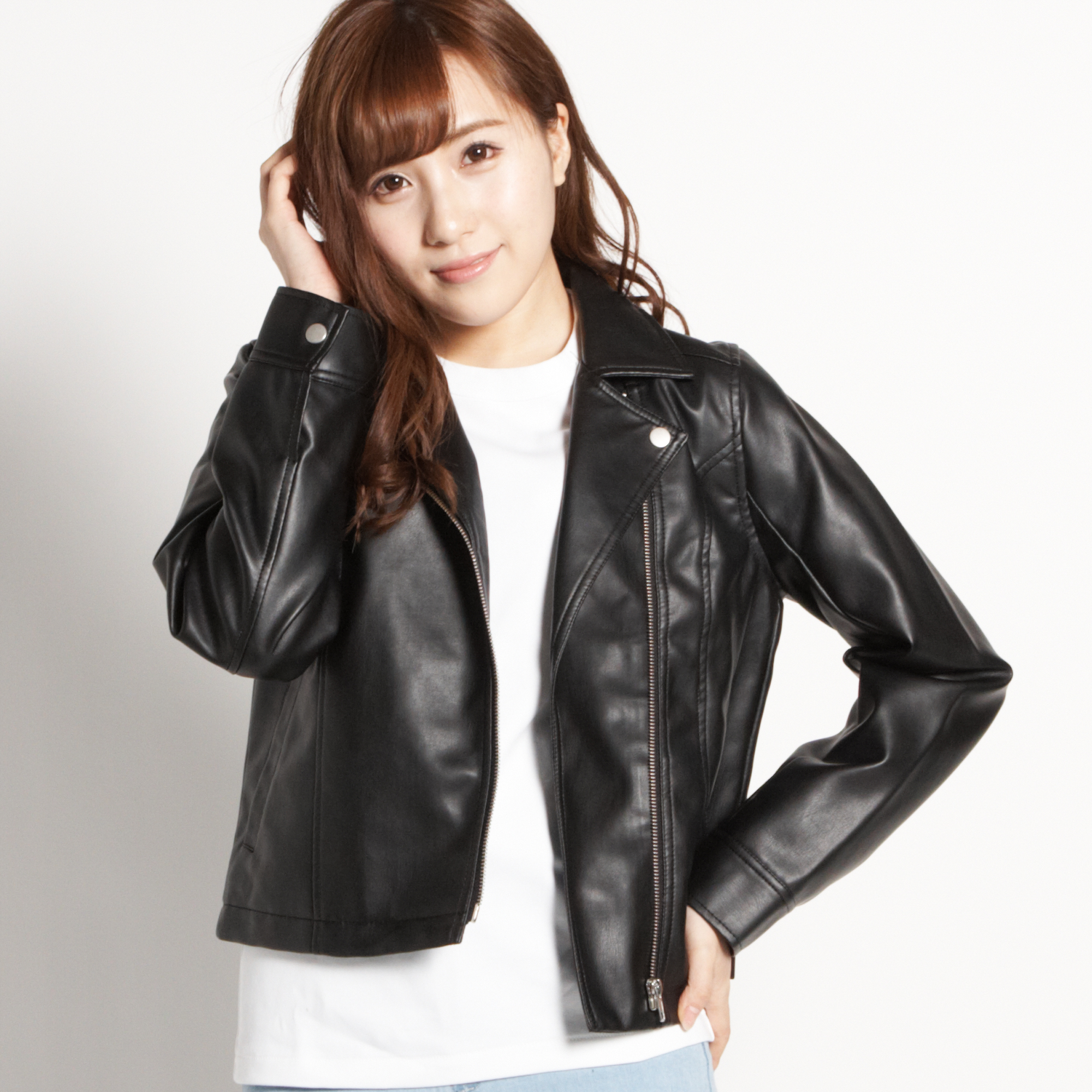 CHEVIGNON せまく ライダースジャケット キルティング カーキ色 M 美品