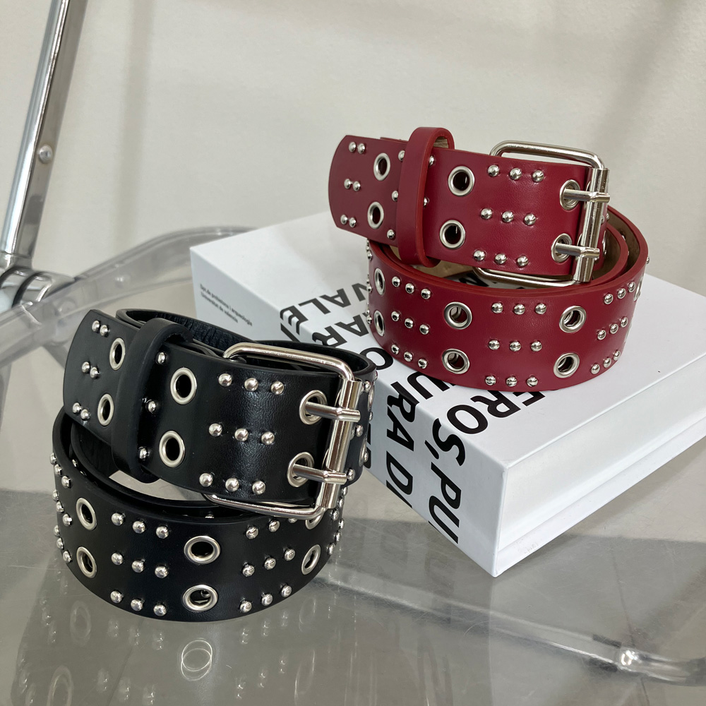 スタッズベルト y2k メンズ レディース パンク メタル ロック V系 