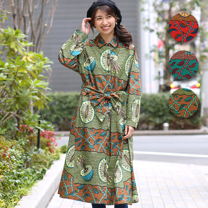 シャツワンピース 羽織り はおり 品番 Ttkw チチカカのレディースファッション通販 Shoplist ショップリスト