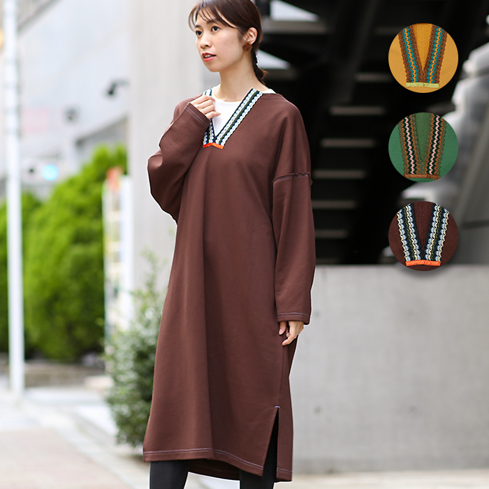 吸汗速乾裏毛ワンピース Kwjcb185 チチカカ 品番 Ttkw チチカカ のレディースファッション通販 Shoplist ショップリスト