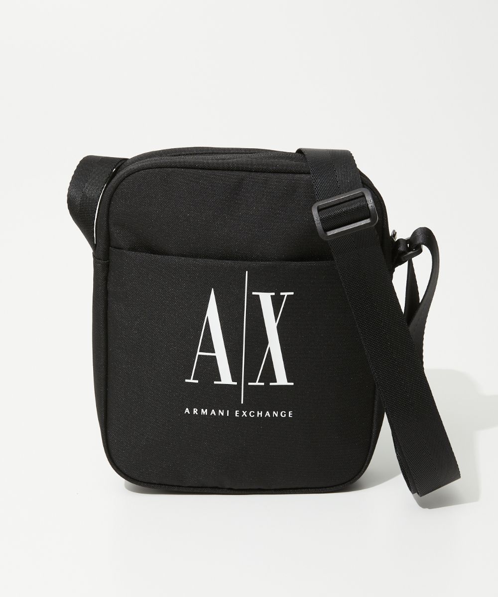 割引購入 ARMANI A4 黒 2WAYビジネスバッグ ロゴ総柄 メンズ アルマーニ バッグ
