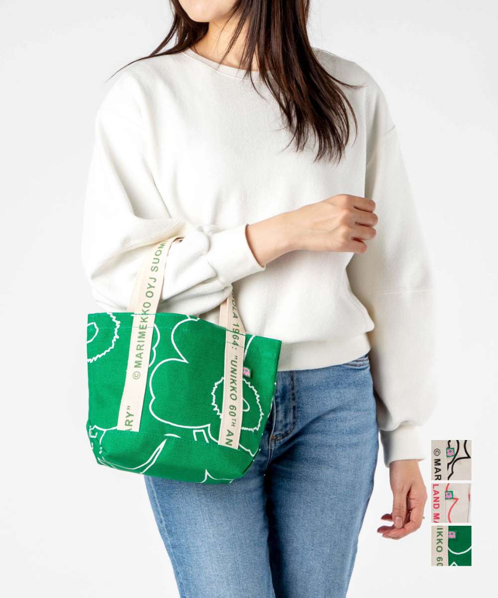 マリメッコ ベスト ニットベスト グリーン marimekko （marimekko 