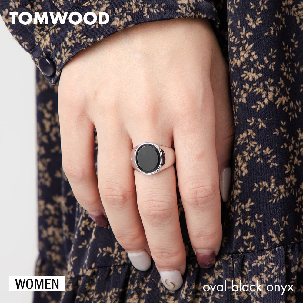 TOMWOOD トムウッド OVAL STAIN Ring シグネットリング | www
