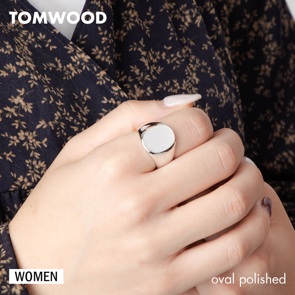 TOM WOOD Oval Open Ring 54 トムウッド 新品未使用