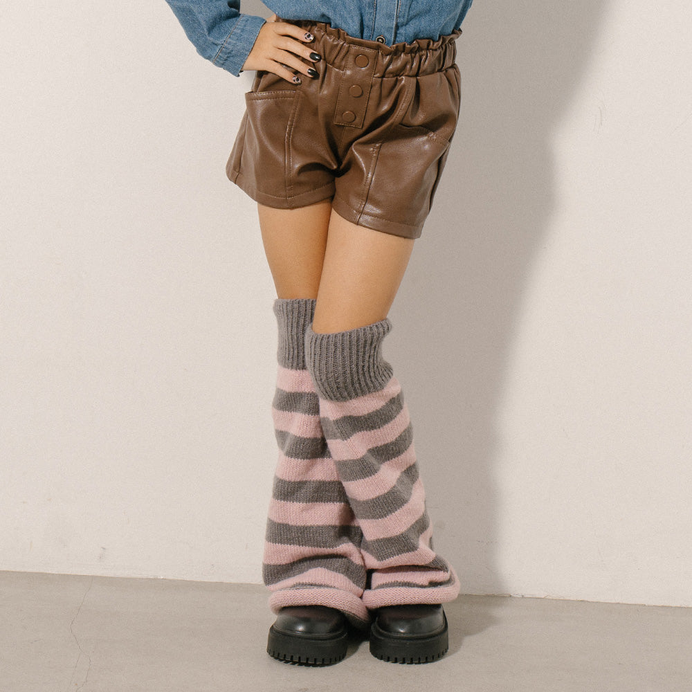 フェイクレザータックショートパンツ[品番：VINK0002958]｜URBAN  CHERRY（アーバンチェリー）のキッズファッション通販｜SHOPLIST（ショップリスト）